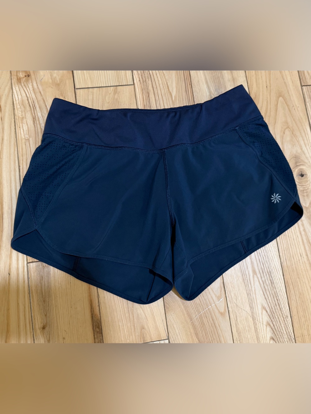 Athletes Women's Navy Active Running Shorts